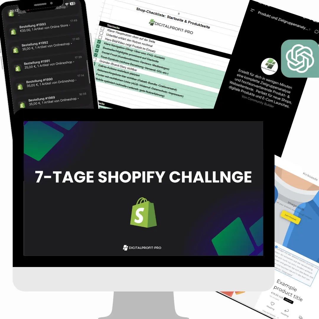 7-Tage Shopify Challenge